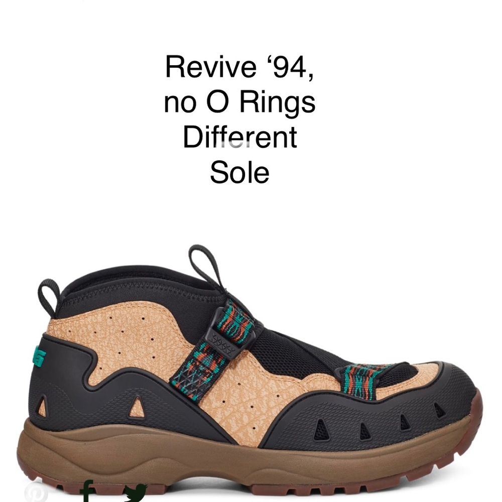 NWT Teva ORIGINAL 1994 Vintage Sandal Hiker Men’s 10.5  Revive ‘94 - Picture 13 of 15